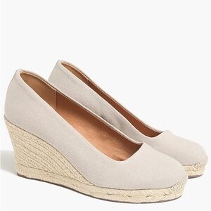 J Crew Canvas espadrille wedges
Item AL003